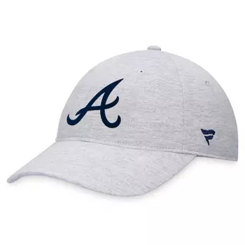 Бейсболка Fanatics Branded Atlanta Braves, серый