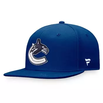 Бейсболка Fanatics Branded Vancouver Canucks, синий