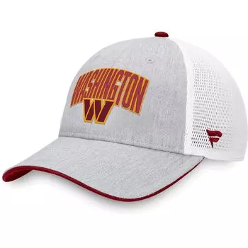 Бейсболка Fanatics Branded Washington Commanders, серый