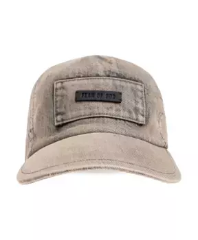 Бейсболка Fear Of God, серый