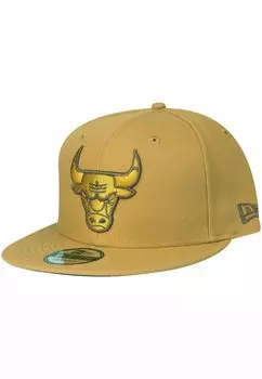 Бейсболка FIFTY CHICAGO BULLS PANAMA New Era, цвет brown