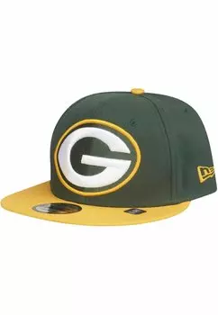 Бейсболка FIFTY LOGO BAY PACKERS New Era, цвет celtic green