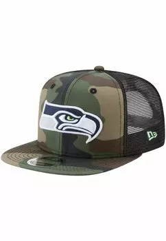 Бейсболка FIFTY SEATTLE SEAHAWKS New Era, цвет wood camo