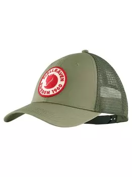 Бейсболка Fjallraven 1960 Logo Lаngtradarkeps, зеленый