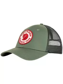 Бейсболка Fjallraven 1960 Logo Langtradarkeps, зеленый