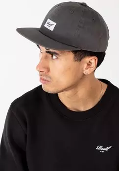 Бейсболка FLAT 6-PANEL Reell, цвет charcoal