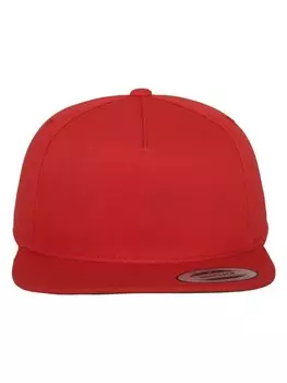 Бейсболка Flexfit 5 Panel, красный