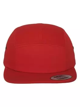 Бейсболка Flexfit 5 Panel, красный
