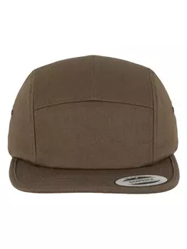 Бейсболка Flexfit 5 Panel, оливковый