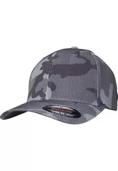 Бейсболка Flexfit CAMO STRIPE, разноцветный