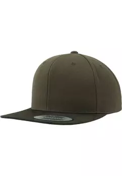 Бейсболка Flexfit Cap Camo Visor, оливковый