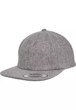 Бейсболка Flexfit Cap Melton, серо-коричневый
