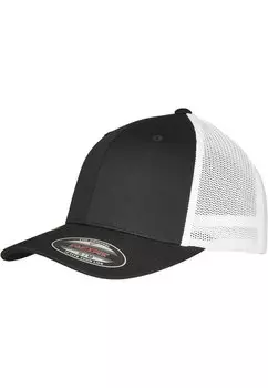 Бейсболка Flexfit, цвет black/white