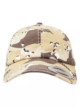 Бейсболка Flexfit Dad s, цвет retro desert camo