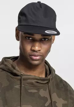 Бейсболка Flexfit Snapback, черный