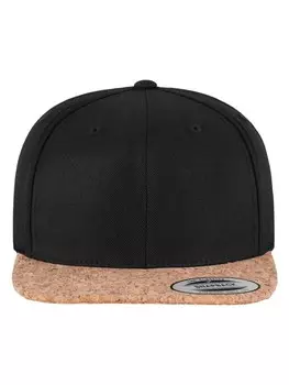Бейсболка Flexfit Snapback, черный