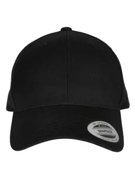 Бейсболка Flexfit Snapback, черный