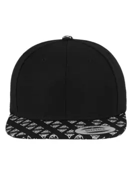 Бейсболка Flexfit Snapback, цвет blk/wht
