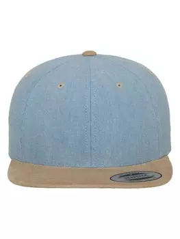 Бейсболка Flexfit Snapback, цвет blue/beige