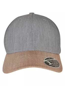 Бейсболка Flexfit Snapback, цвет grey/khaki