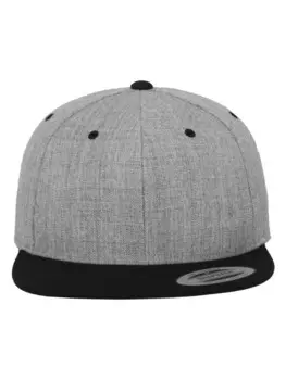 Бейсболка Flexfit Snapback, цвет h.grey/blk