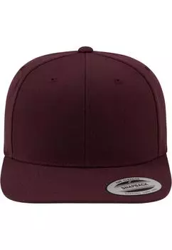 Бейсболка Flexfit Snapback, цвет maroon/maroon