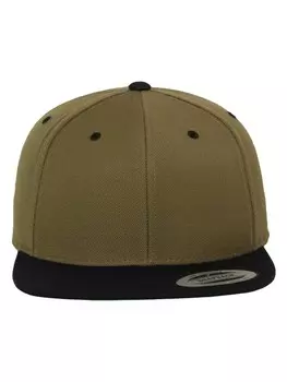 Бейсболка Flexfit Snapback, цвет olv/blk