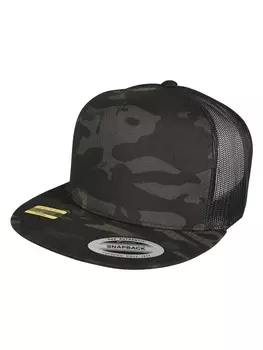 Бейсболка Flexfit Trucker, черный