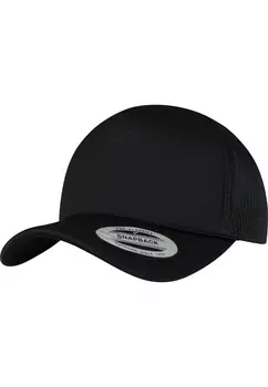 Бейсболка Flexfit Trucker, чёрный/черный/черный