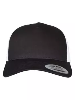Бейсболка Flexfit Trucker, цвет blk/wht