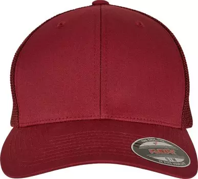 Бейсболка Flexfit Trucker, цвет cranberry