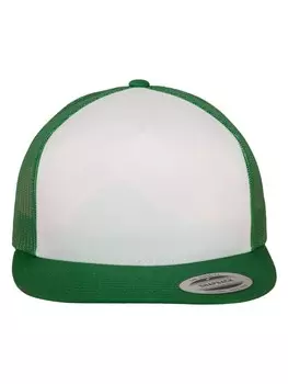 Бейсболка Flexfit Trucker, цвет kelly/wht/kelly