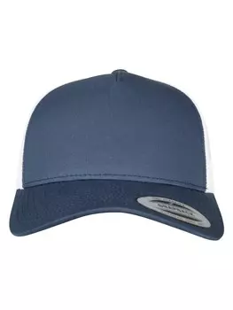 Бейсболка Flexfit Trucker, цвет nvy/wht
