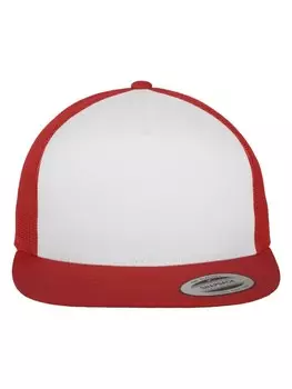 Бейсболка Flexfit Trucker, цвет red/wht/red