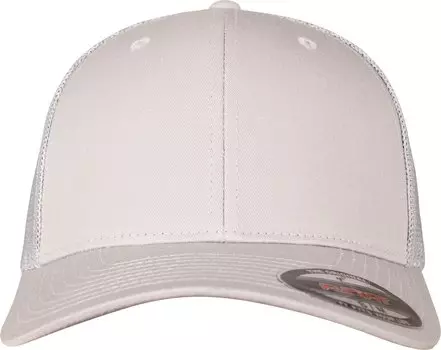 Бейсболка Flexfit Trucker, серебряный