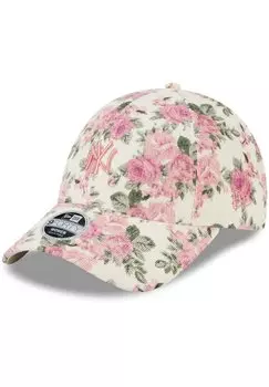 Бейсболка FLORAL FORTY New Era, цвет chrome white rose