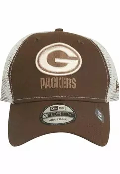 Бейсболка FORTY TRUCKER BAY PACKERS New Era, цвет brown