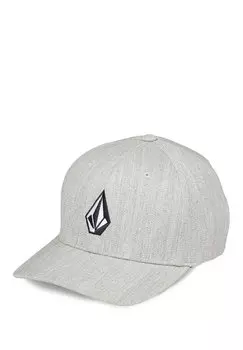 Бейсболка FULL STONE HTHR FLEXFIT Volcom, цвет grey vintage