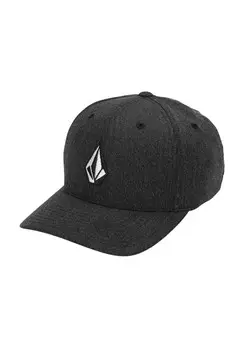 Бейсболка FULL STONE HTHR FLEXFIT Volcom, темно-серый