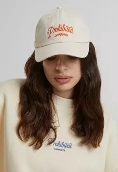 Бейсболка GARMENT PROHIBITED, бежевый