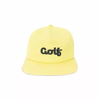 Бейсболка GOLF WANG Script 5 Panel Snapback, цвет Elfin Yellow