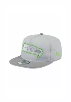 Бейсболка GOLFER 2024 SEATTLE SEAHAWKS New Era, серый