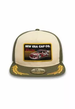 Бейсболка GOLFER MOTORSPORT New Era, оливковый
