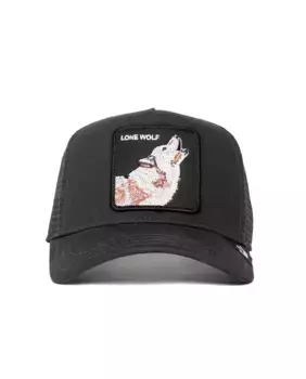 Бейсболка Goorin с нашивкой спереди Goorin Bros, чёрный