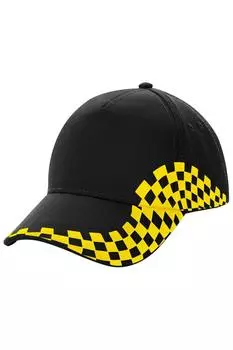 Бейсболка Гран-при Beechfield, черный