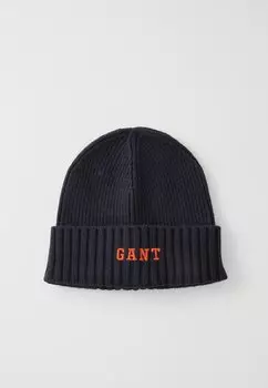 Бейсболка GRAPHIC BEANIE UNISEX GANT, темно-синий