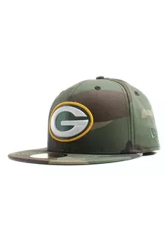 Бейсболка GREPAC WOODLAN 59FIFTY BAY PACKERS CAMOUFLAGE New Era, цвет mehrfarbig