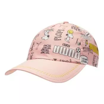 Бейсболка (GS) PUMA x Peanuts Baseball Cap 'Pink White', розовый