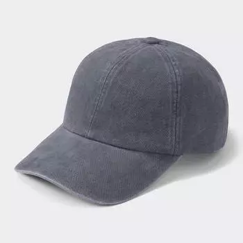 Бейсболка GU в американском стиле ретро, черный