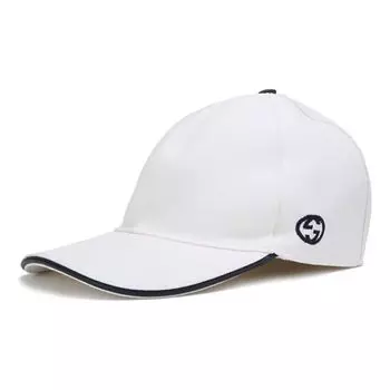 Бейсболка Gucci GG Cutton Baseball Hat 'White', белый